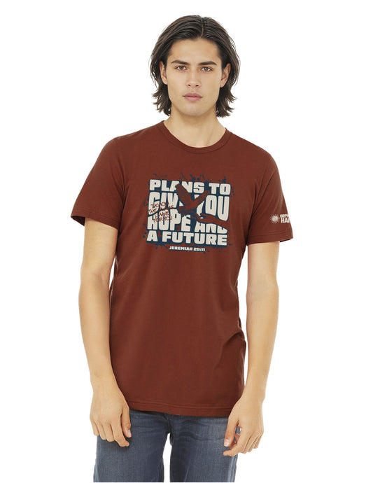 Hope and Future Unisex Jersey Tee – Jeremiah 29:11