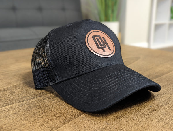 OH Leather Seal Trucker Baseball Cap