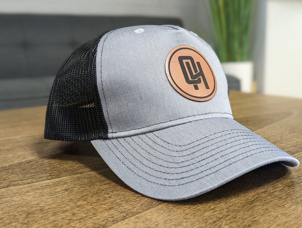 OH Leather Seal Trucker Baseball Cap