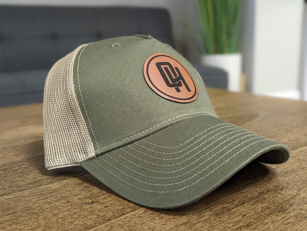 OH Leather Seal Trucker Baseball Cap