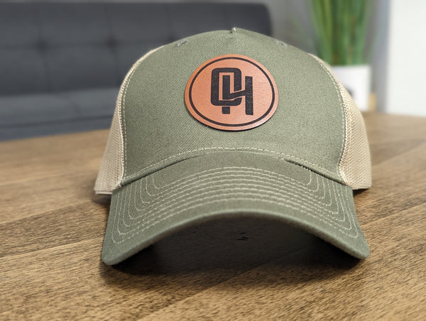 OH Leather Seal Trucker Baseball Cap