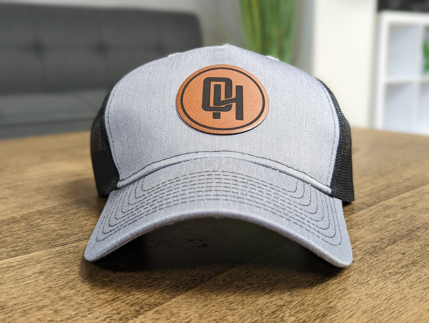 OH Leather Seal Trucker Baseball Cap