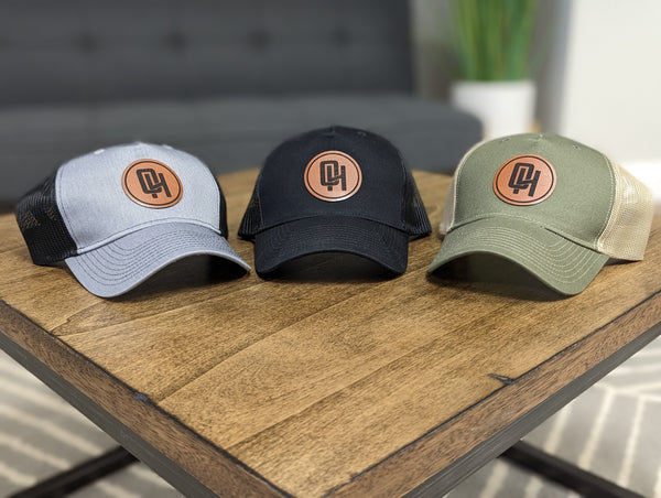 OH Leather Seal Trucker Baseball Cap